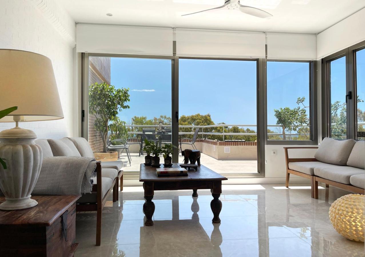 Апартаменты Penthouse Puerta De Pedregalejo Малага Экстерьер фото
