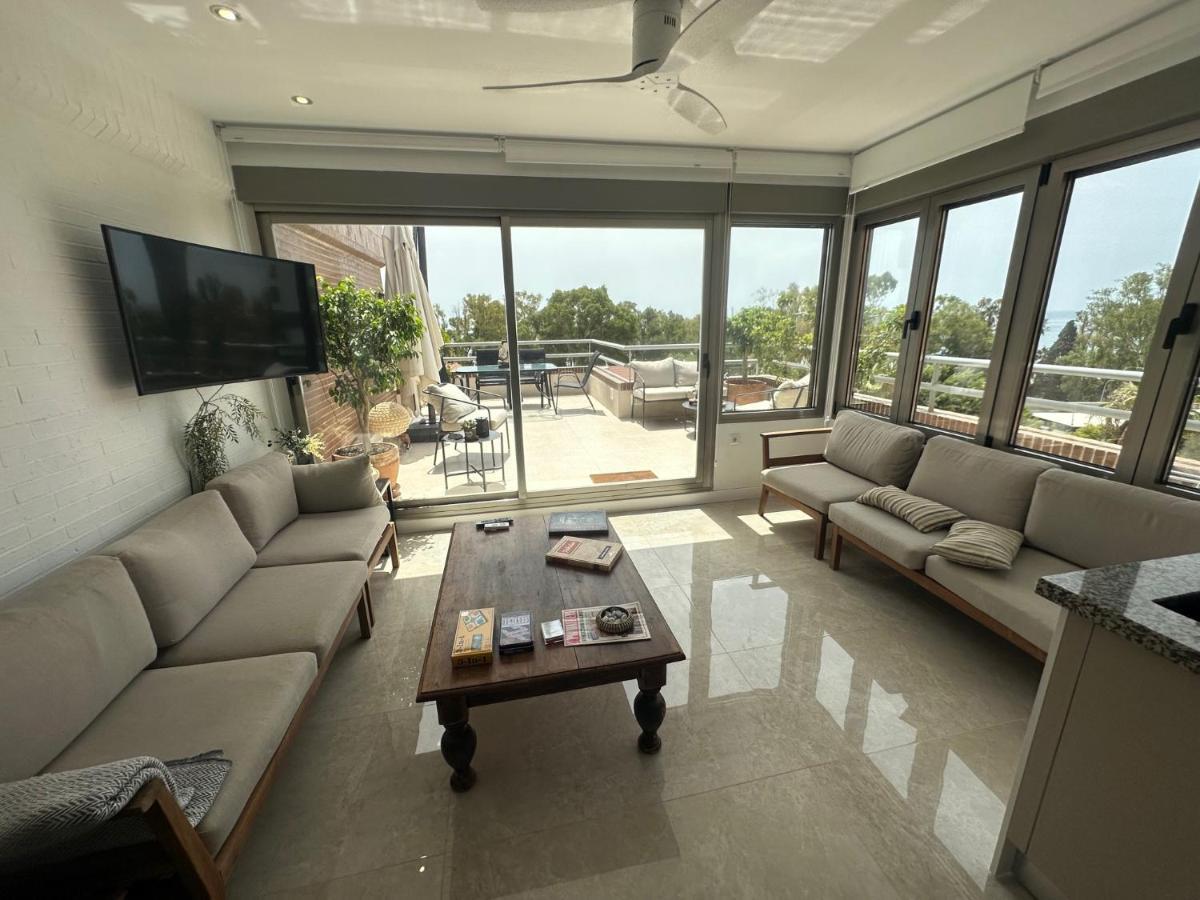 Апартаменты Penthouse Puerta De Pedregalejo Малага Экстерьер фото
